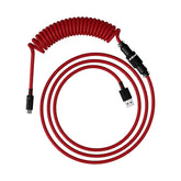 HyperX USB-C Coiled Cable Light Blue-White